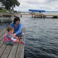 Erynn and Greta fishing2